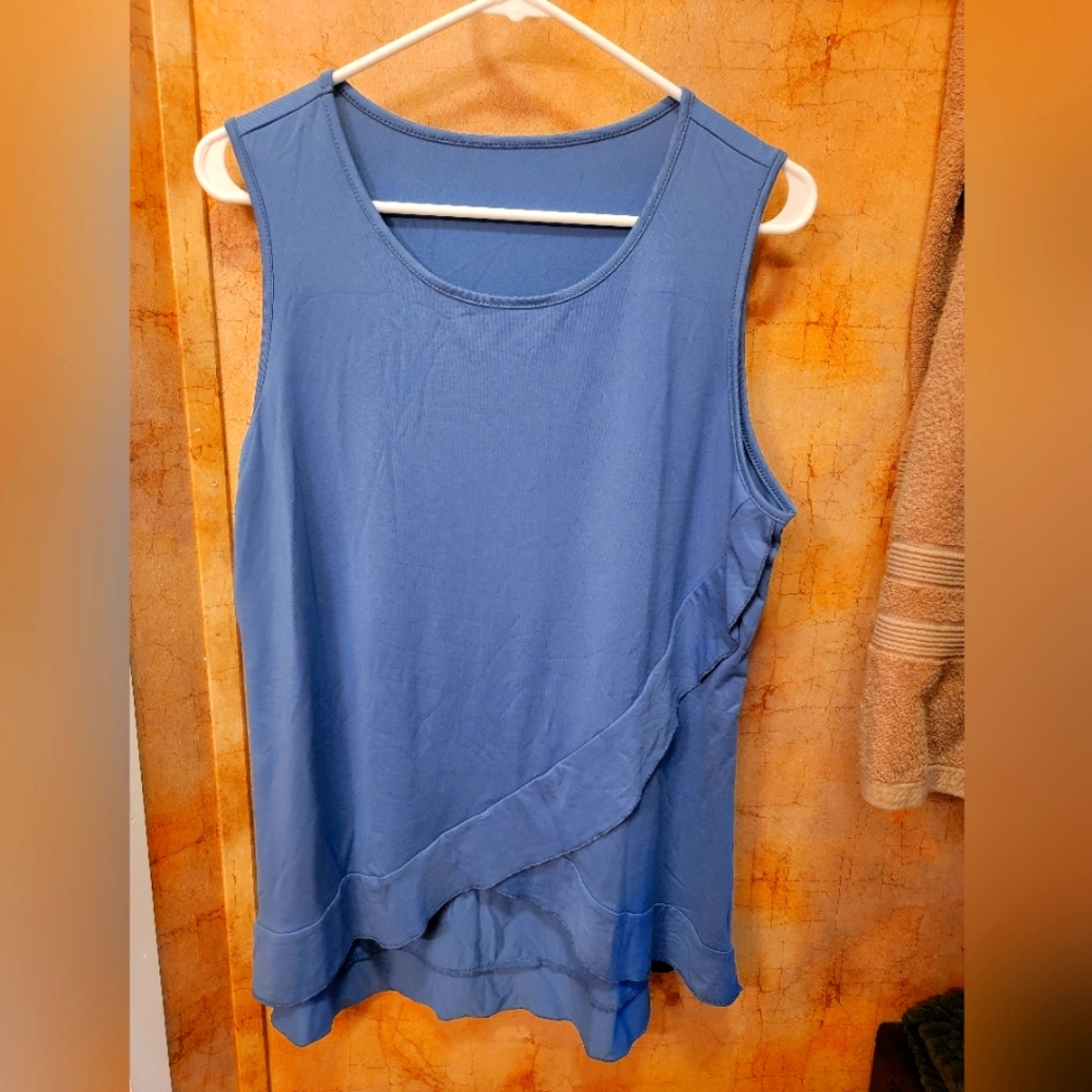 Cute Asymmetrical Ruffle top